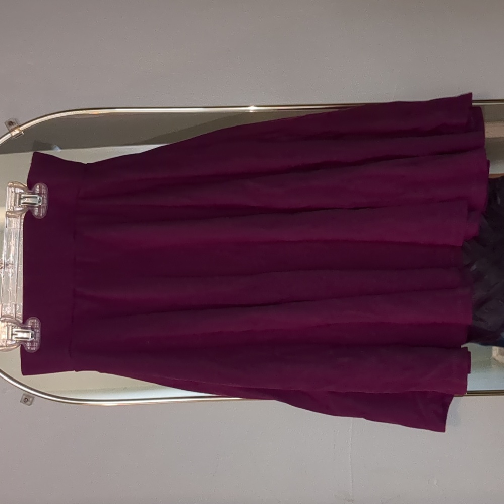 Snag A-line Skirt, Figgy Pudding, Size AB (2)